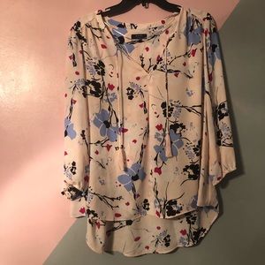 Midi arm length blouse